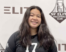 SF Elite Volleyball Club 2022:  #17 Katelyn Leong 